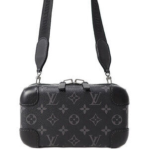 Louis Vuitton Monogram Eclipse Black Horizon Clutch Bag